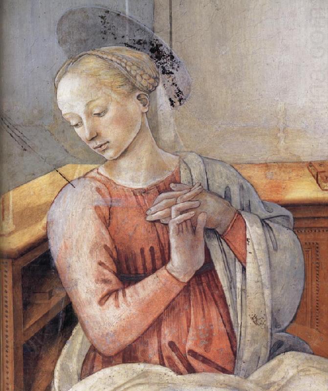 Fra Filippo Lippi Details of The Murals at Prato and Spoleto china oil painting image